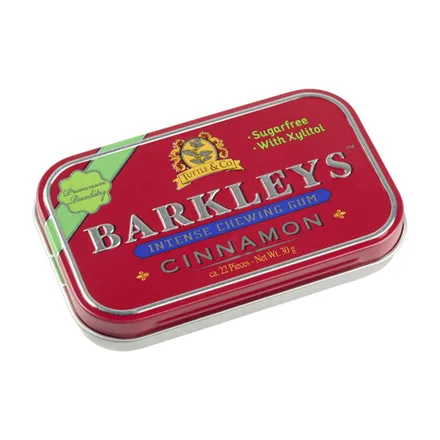 Chicles Barkleys Sabor Canela 30g