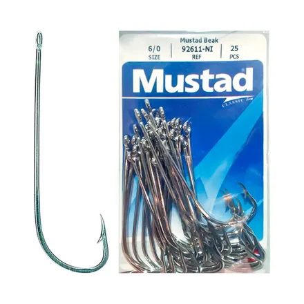 Anzuelo Mustad Sports Beak 7 0 25 Piezas