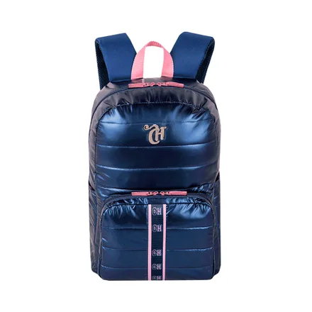 Mochila Sestini Capricho Puffer 04 Metalico
