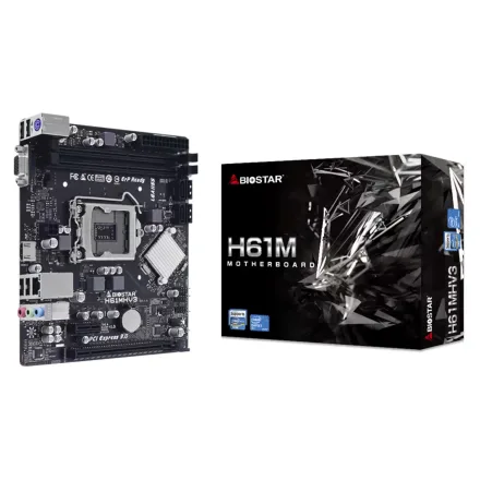 Placa Mae Biostar Ddr 3 Socket Lga 1155 Chipset H61 Atx
