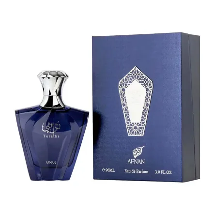 Perfume Afnan Turathi Blue Eau Parfum Masculino 90ml