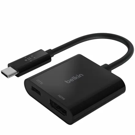 Adaptador Belkin AVC002BTBK USB-C/HDMI USB-C TO HDMI + Charge 100W