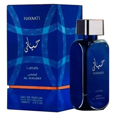 Perfume Lattafa Hayaati Al Maleky Eau Parfum Masculino 100ml