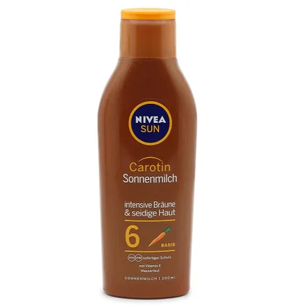 Cosmetico Nivea Sun Lotion Carotene Spf 6