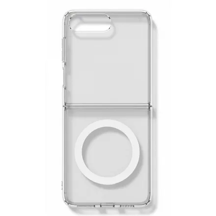 Funda Clear Case Magnetico Flip 7 Transparente