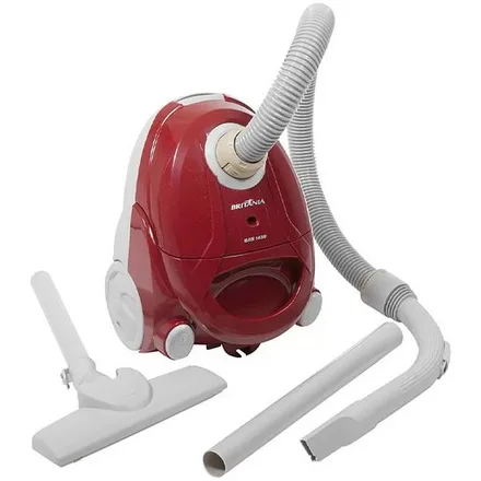 Aspirador de Polvo Britânia BAS1430 1.250 Watts 220V ~ 50/60 HZ – Vermelho/Cinza