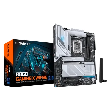 Placa Mae Gigabyte B860 Gaming Ddr 5 Socket Lga 1851 Chipset Atx