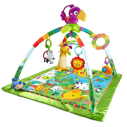 Juguete Fisher Price Gimnasio Musical Animales La Selva Dfp 08