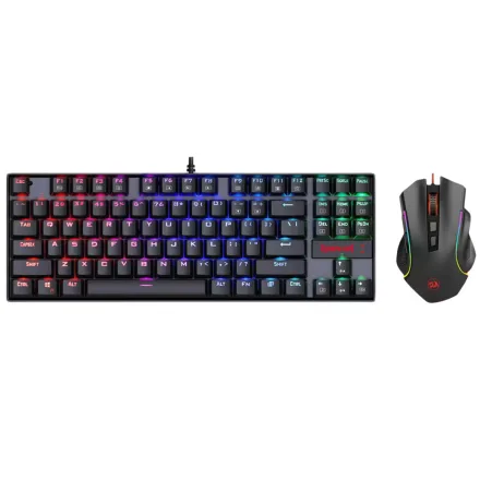 Gamer Redragon Kumara Rgb Ba Teclado Usa Mouse M607