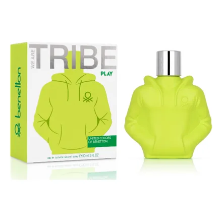 Benetton Colors Tribe Play Masculino Eau Toilette 90ml