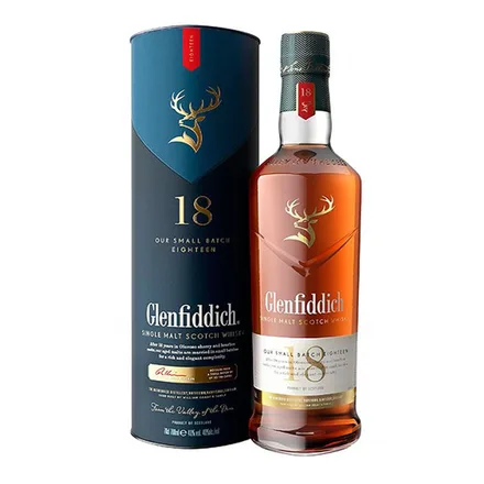 Whisky Glenfiddich 18 Anos 750ml