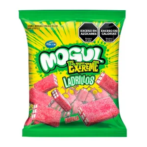 Bala Gelatina Arcor Mogul Acido Extremo Tijolo 150g