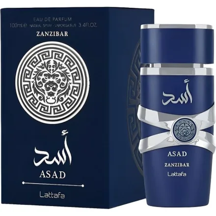 Perfume Lattafa Asad Zanzibar Eau Parfum Masculino 100ml