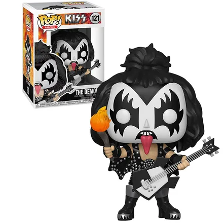 Funko Pop Rocks Kiss Demon 121