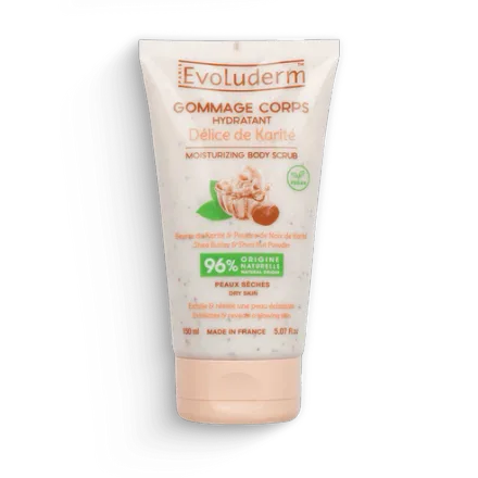 Evoluderm Crema Exfoliante Delice Karitemoisturizingbody Scrub 150ml