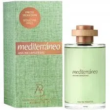 Antonio Banderas Perfume Mediterraneo Eau Toilette 200ml
