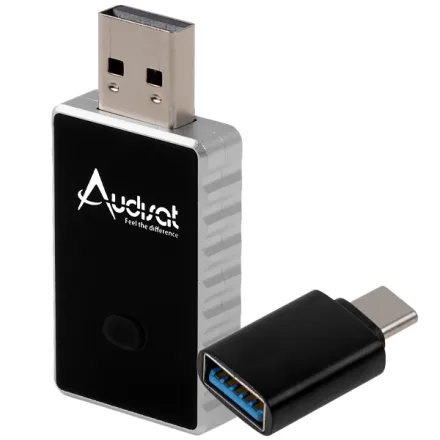 Adaptador Wireless Automotivo Audisat X Carplay CA505 para iOS Android