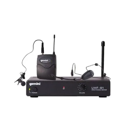 Microfone Gemini Uhf 01HL Cabeca Single