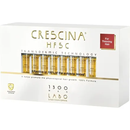 CRESCINA AMPOLLAS ANTICAIDA HSF1300 MAN 10+10AMP..X3.5ML