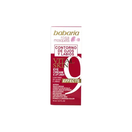 Babaria Vital Skin Contorno Ojos Labios Rosa Mosqueta 15ml