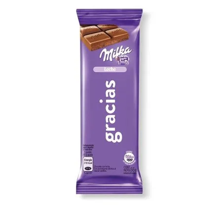 Chocolate Milka Con Leche 55GR