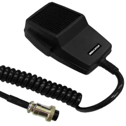 Microfone Ptt Radio Px Megastar 4 Pinos