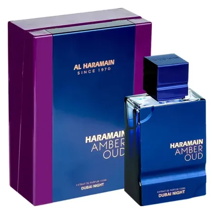 Perfume Al Haramain Amber Oud Dubai Night Eau Parfum Masculino 100ml