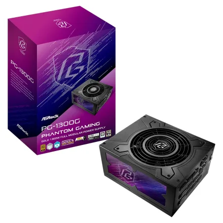 Fonte Asrock Pg Atx 80 Plus Modular 1300g