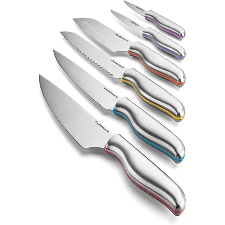 Jogo Facas Cuisinart Inox Calibre Chef 12 C77