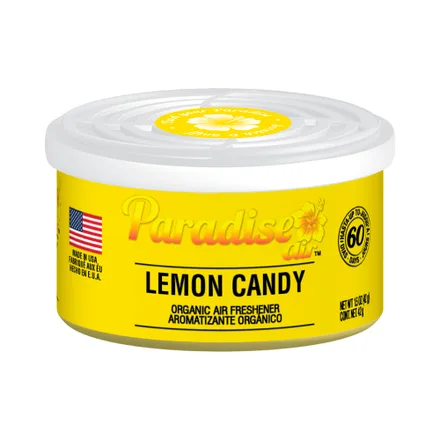 Ambientador Autos Paradise Org 036 Can Lemon Candy