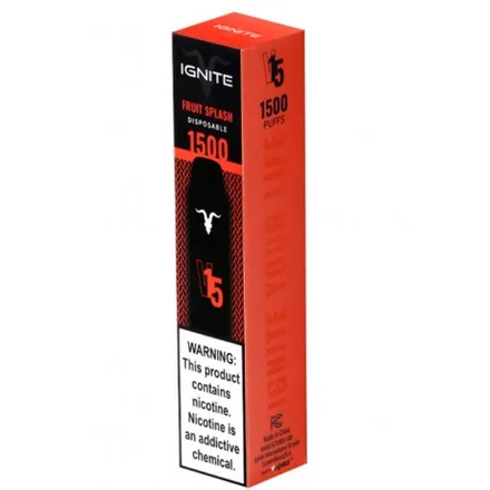 Vape Descartavel Ignite V15 1500 Puff Fruit Splash