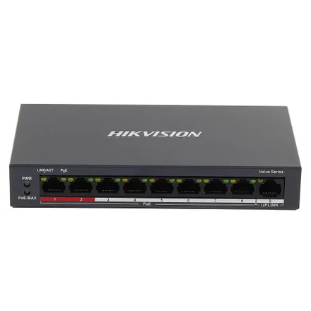 Hub Switch 08P Poe