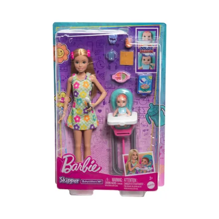 Juego Barbie Skipper Doll Mattel Fhy 97