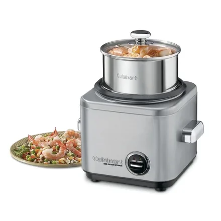 Panela Eletrica Arroz Cuisinart Crc 400 4 Xicaras Inoxidavel