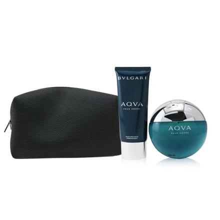 Bvlgari Aqva Pour Homme Eau Toilette Plus After Shave Balm Pouch 100ml