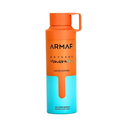 Body Spray Armaf Odyssey Mandarin Sky Masculino 200ml