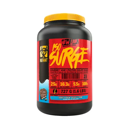 Suplemento Mutant Iso Surge Cookies 727 Gr