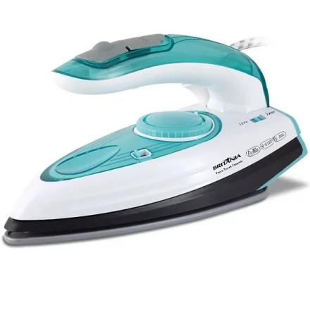 BRITANIA PLANCHA A VAPOR FERRO TRAVEL CERAMIC BIVOLT