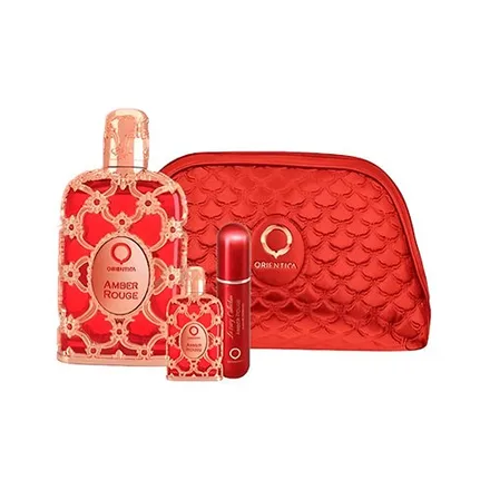 Set Orientica Lux Amber Rouge Unissex Edp 4 Agatres