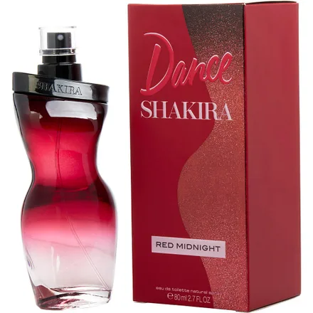 Perfume Shakira Dance Red Midnight Eau Toilette Feminino 80ml