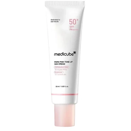 Protetor Solar Medicube Pdrn Pink Tone Up Spf 50 Plus Pa 50ml