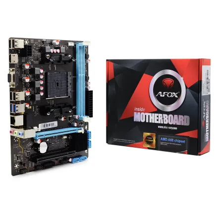 Placa Mae Afox A68 MA5 Ddr 3 Socket FM2 Plus Chipset Atx