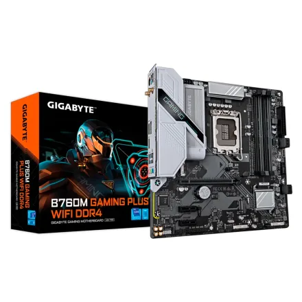 Placa Mae Gigabyte Gaming Plus Ddr 4 Socket Lga 1700 Chipset B760 Atx