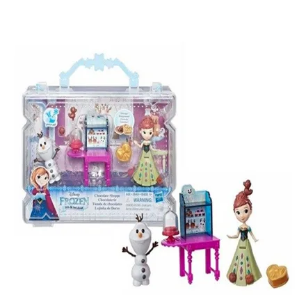 Boneca Hasbro E0235 Frozen SD Stry Moment Anna Chocolate Shoppe