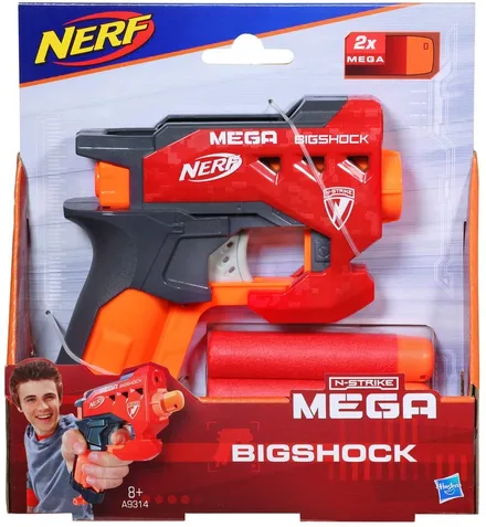 LANZADOR DE DARDOS NERF N-STRIKE MEGA BIGSHOCK A9314