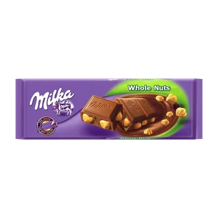 CHOCOLATE MILKA WHOLENUT 250GR