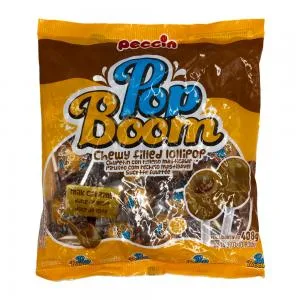 Pirulito Pop Boom Peccin Doce Leite 408g