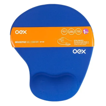 Mousepad Gel Confort - Azul