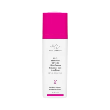 Serum Facial Drunk Elephant Framboos Glycolic Night 30ml
