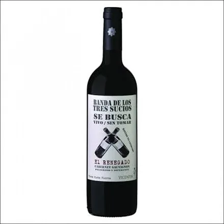 Vino Argentino Tinto Vicentin El Renegado Cabernet Sauvignon 750ml